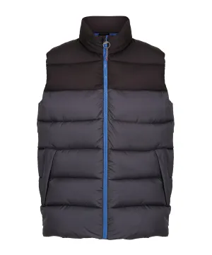 Seal Grey/Black - Vintage puffer vest