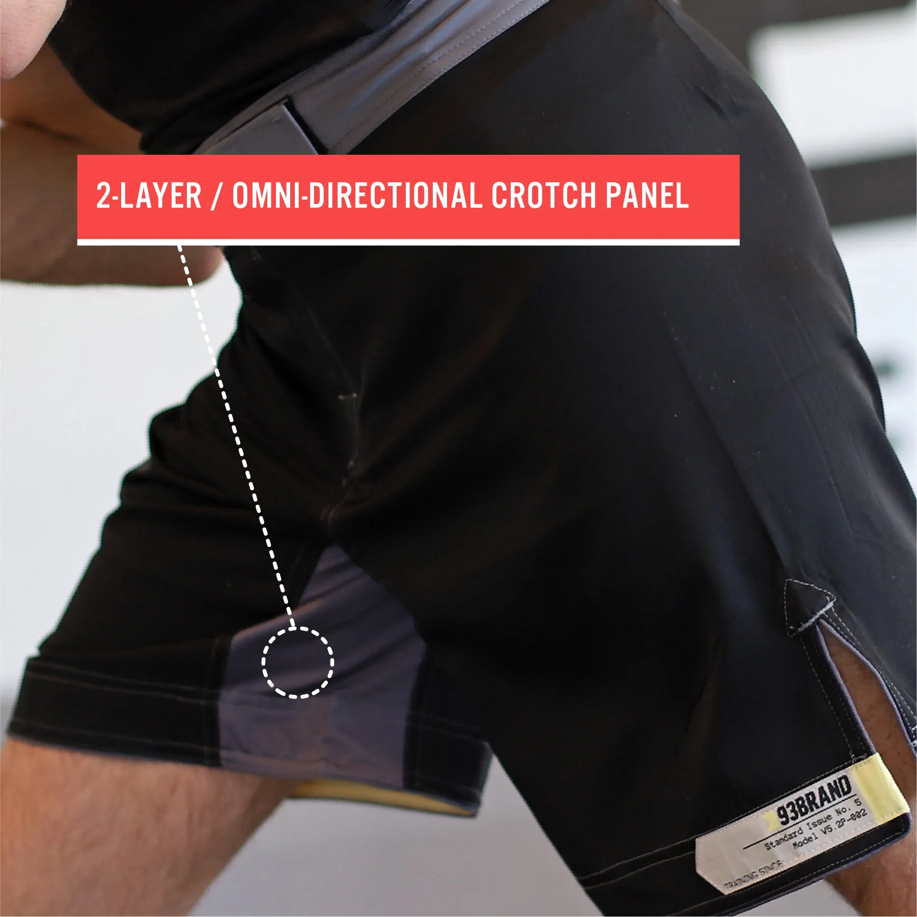 Standard Issue Shorts 2-PACK (Short Length) Black & Grey