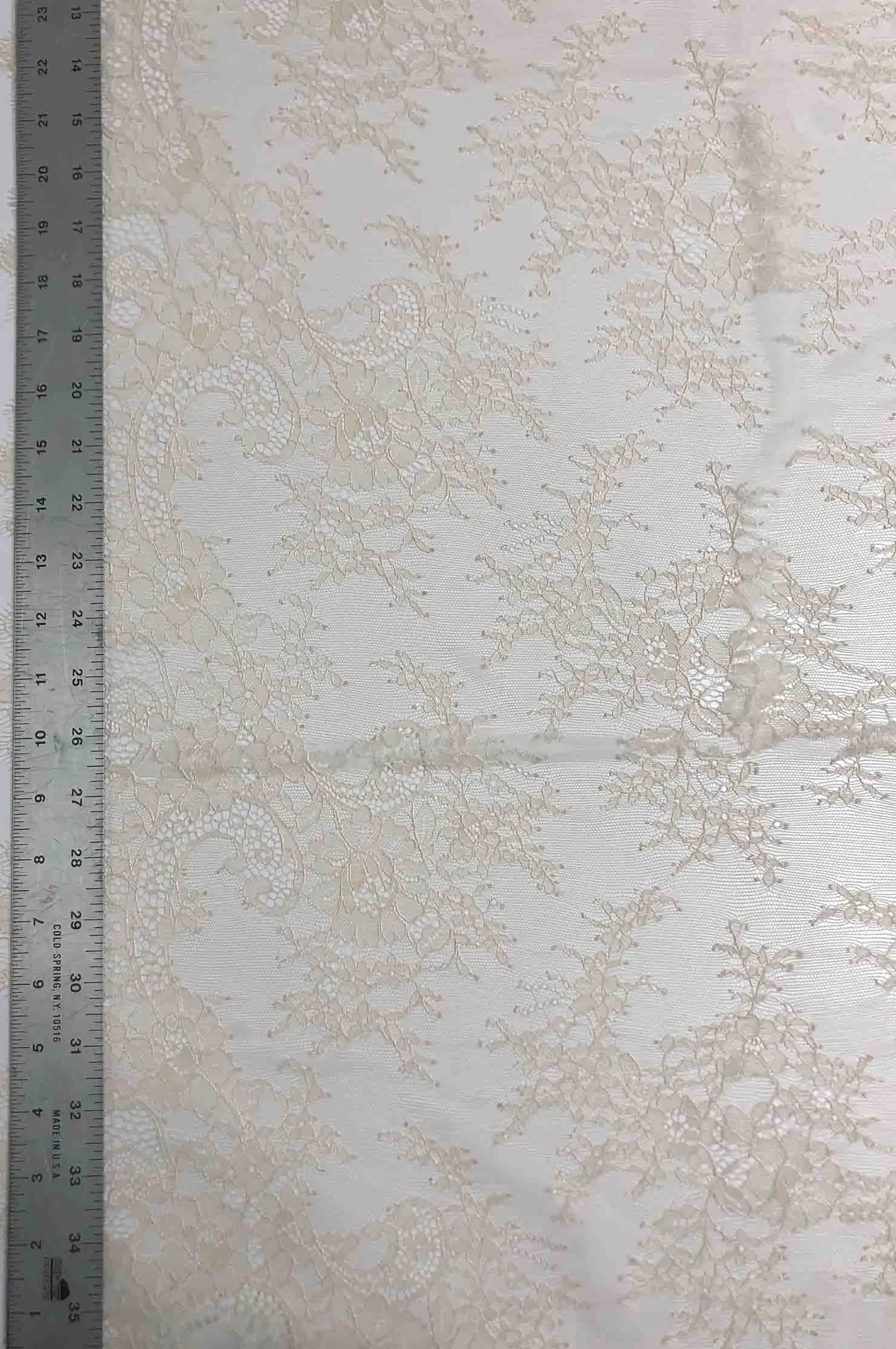 Vanilla French Plain Lace FLP-002/26 Fabric