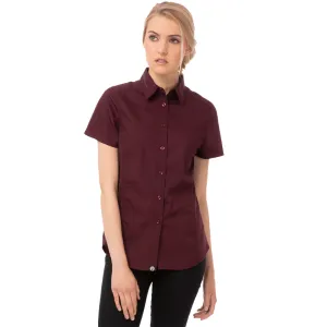 WOMEN UNIVERSAL SHIRT - Merlot